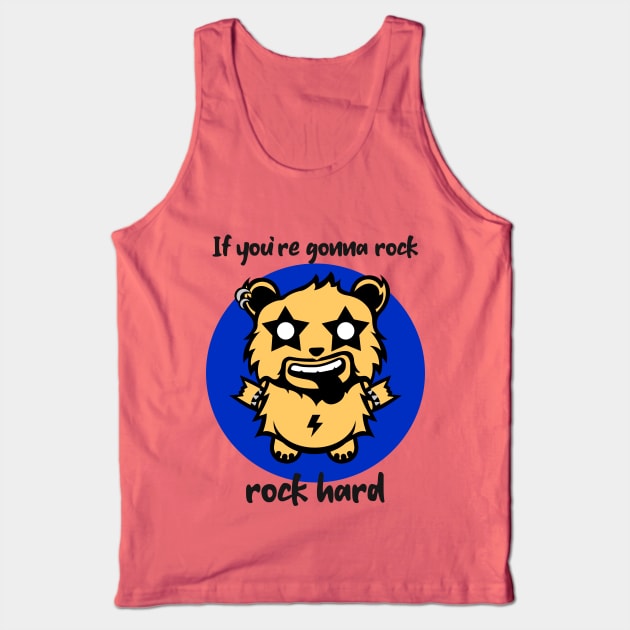 Rock Beary Hard Tank Top by MCALTees